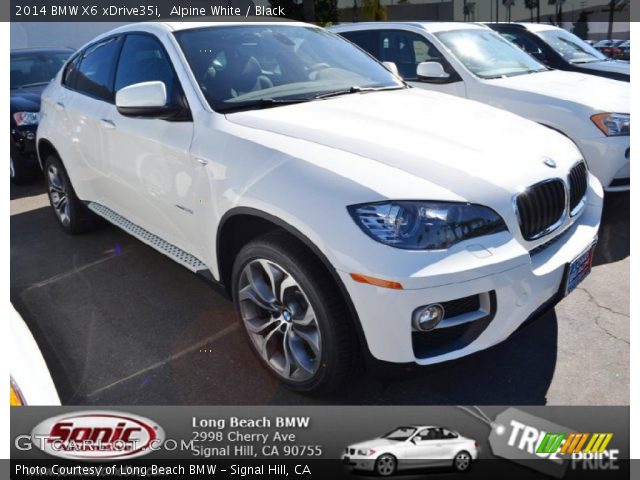 2014 BMW X6 xDrive35i in Alpine White