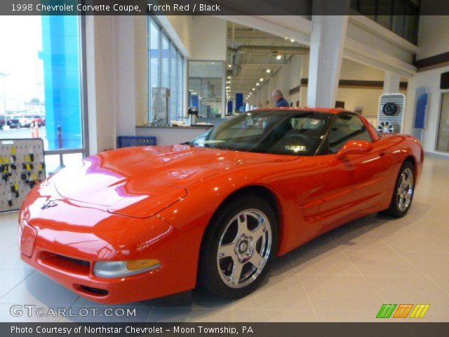 1998 Chevrolet Corvette Coupe in Torch Red