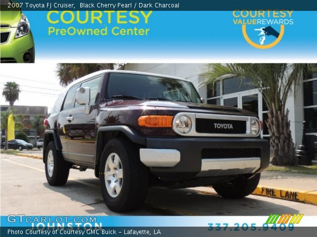 2007 Toyota FJ Cruiser  in Black Cherry Pearl