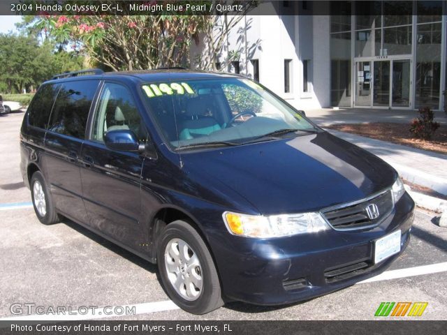 2004 Honda Odyssey EX-L in Midnight Blue Pearl