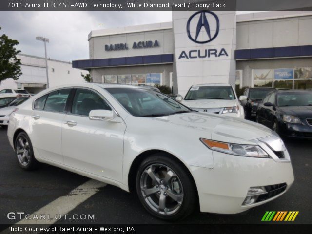 2011 Acura TL 3.7 SH-AWD Technology in White Diamond Pearl