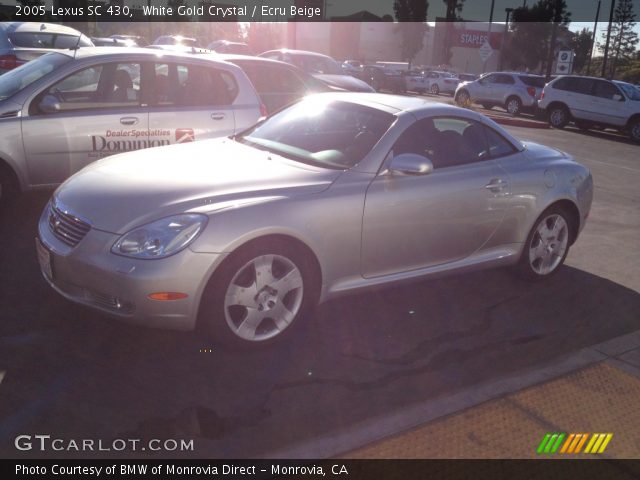 2005 Lexus SC 430 in White Gold Crystal