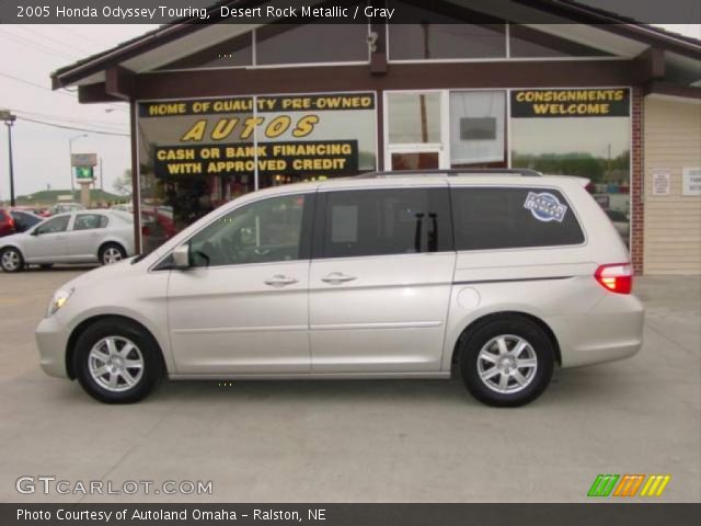 2005 Honda Odyssey Touring in Desert Rock Metallic