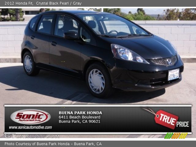 2012 Honda Fit  in Crystal Black Pearl