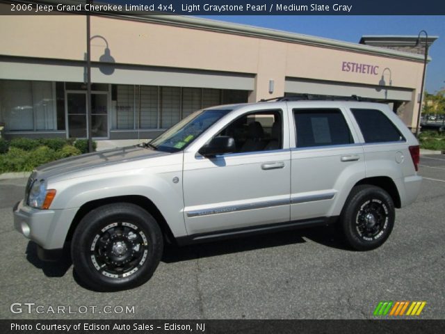 2006 Jeep Grand Cherokee Limited 4x4 in Light Graystone Pearl