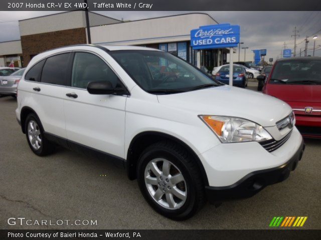 2007 Honda CR-V EX 4WD in Taffeta White