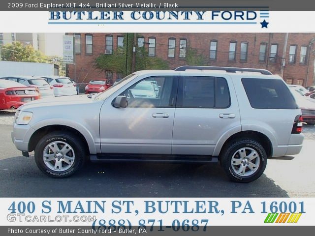 2009 Ford Explorer XLT 4x4 in Brilliant Silver Metallic