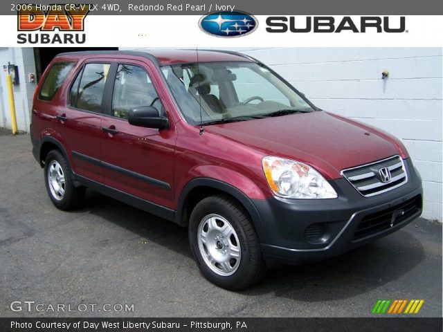 2006 Honda CR-V LX 4WD in Redondo Red Pearl
