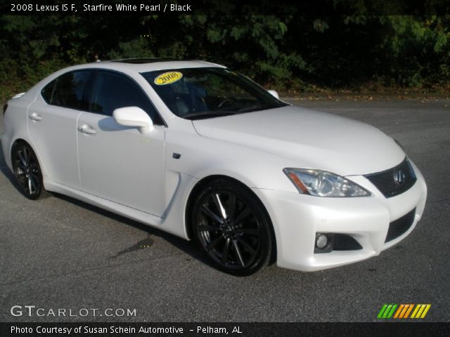 2008 Lexus IS F in Starfire White Pearl