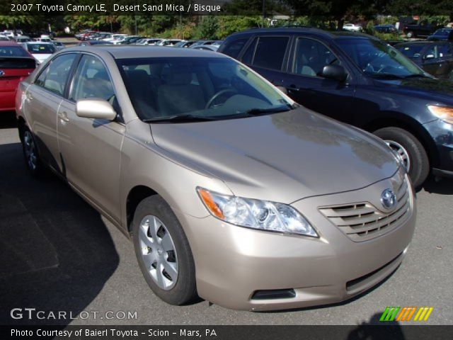 2007 Toyota Camry LE in Desert Sand Mica
