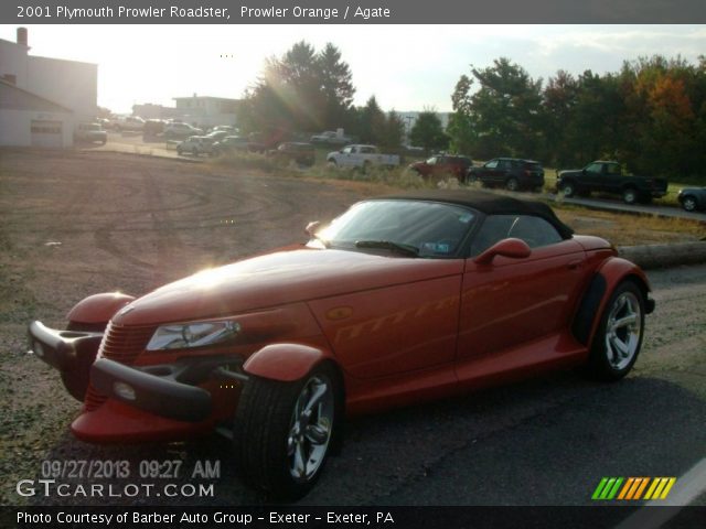 2001 Plymouth Prowler Roadster in Prowler Orange