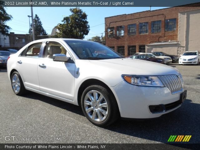 2012 Lincoln MKZ AWD in White Platinum Metallic Tri-Coat