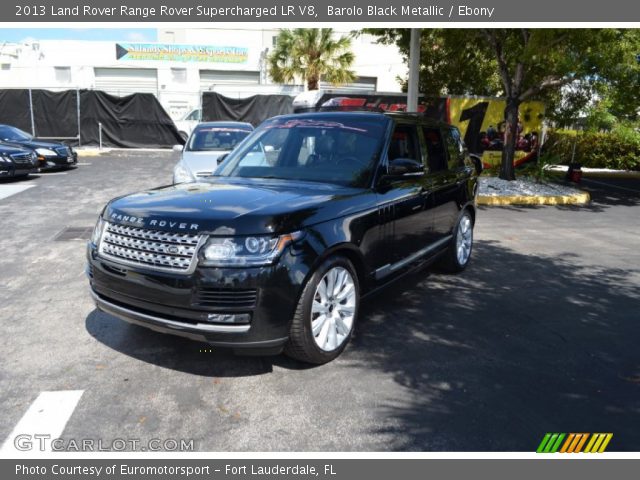 2013 Land Rover Range Rover Supercharged LR V8 in Barolo Black Metallic