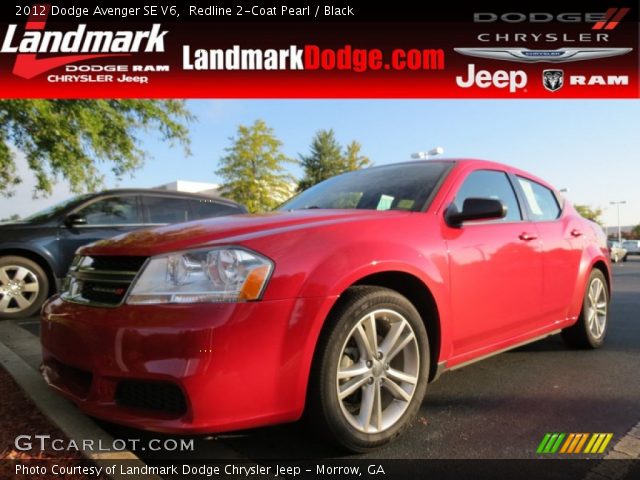 2012 Dodge Avenger SE V6 in Redline 2-Coat Pearl