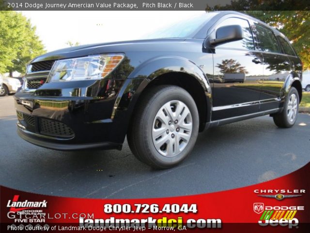 2014 Dodge Journey Amercian Value Package in Pitch Black