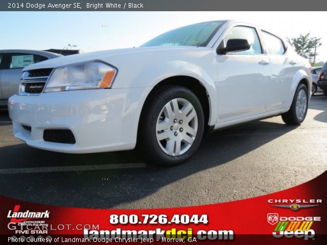 2014 Dodge Avenger SE in Bright White