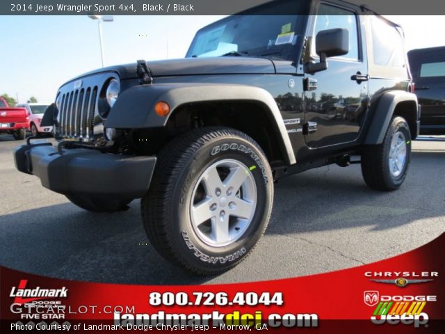 2014 Jeep Wrangler Sport 4x4 in Black
