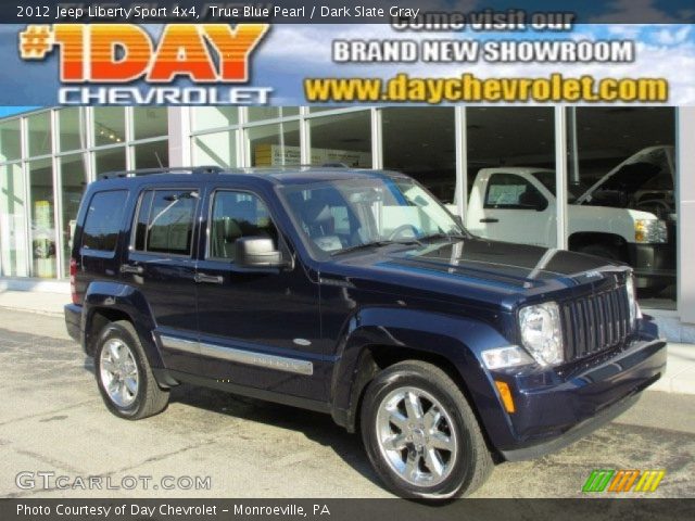 2012 Jeep Liberty Sport 4x4 in True Blue Pearl