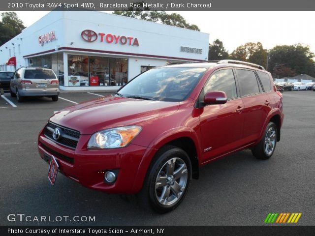 2010 Toyota RAV4 Sport 4WD in Barcelona Red Metallic