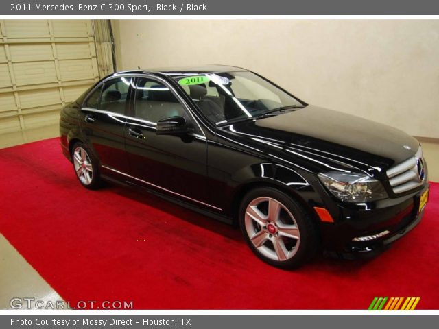 2011 Mercedes-Benz C 300 Sport in Black