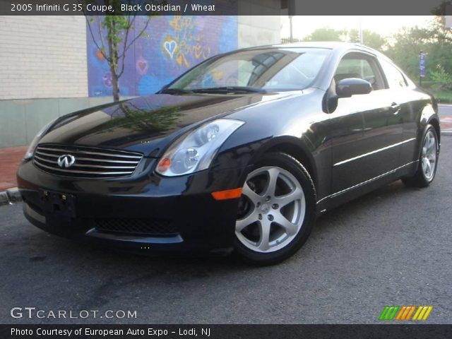 2005 Infiniti G 35 Coupe in Black Obsidian