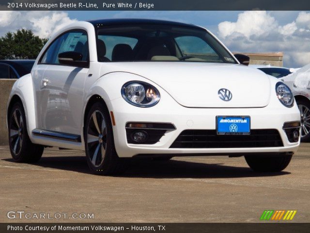 2014 Volkswagen Beetle R-Line in Pure White