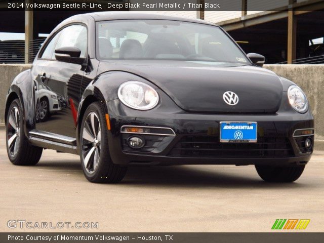 2014 Volkswagen Beetle R-Line in Deep Black Pearl Metallic