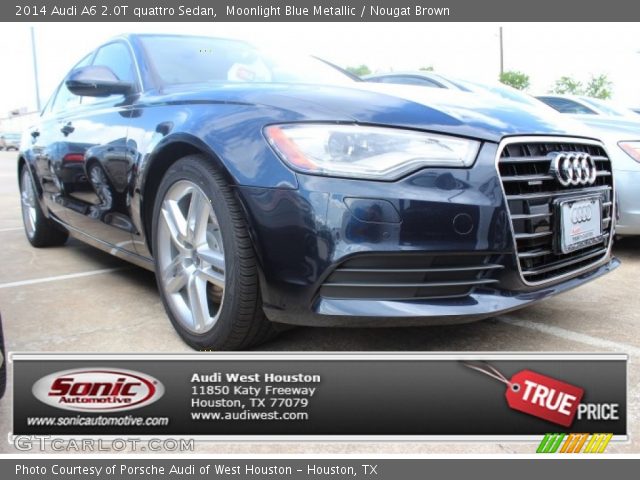 2014 Audi A6 2.0T quattro Sedan in Moonlight Blue Metallic