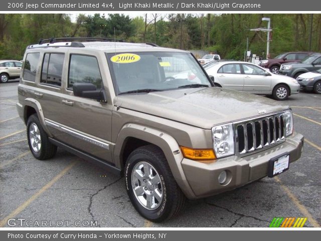 2006 Jeep Commander Limited 4x4 in Light Khaki Metallic