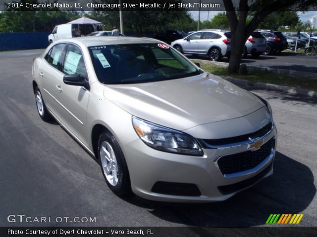 2014 Chevrolet Malibu LS in Champagne Silver Metallic