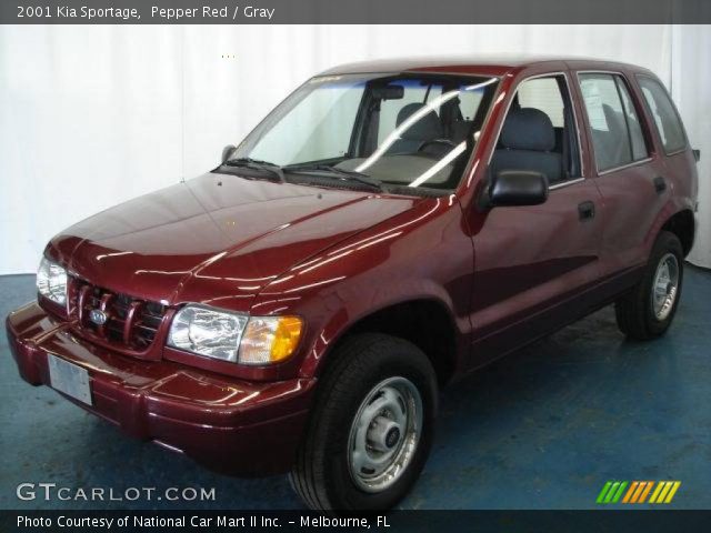 2001 Kia Sportage  in Pepper Red