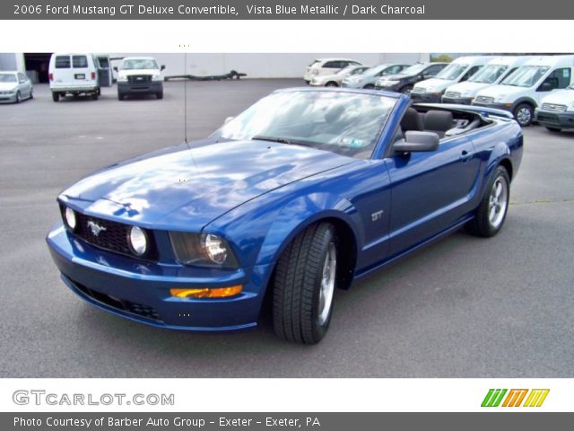 2006 Ford Mustang GT Deluxe Convertible in Vista Blue Metallic