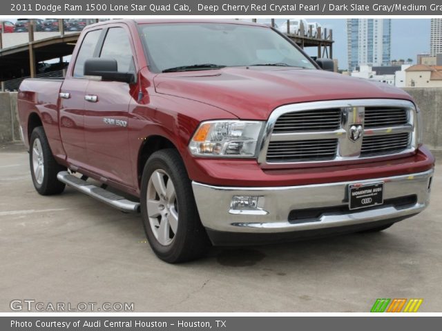 2011 Dodge Ram 1500 Lone Star Quad Cab in Deep Cherry Red Crystal Pearl