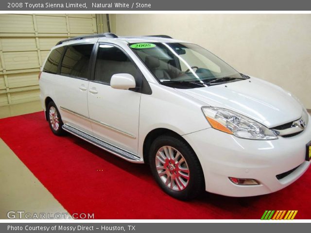2008 Toyota Sienna Limited in Natural White