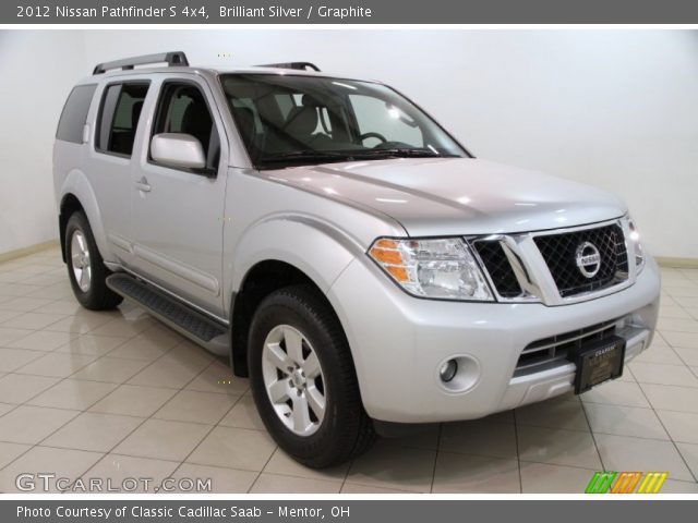 2012 Nissan Pathfinder S 4x4 in Brilliant Silver