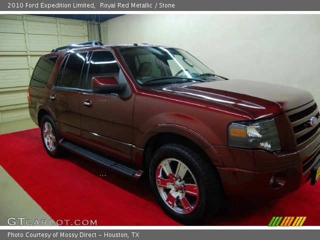 2010 Ford Expedition Limited in Royal Red Metallic