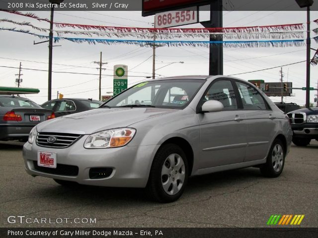 2008 Kia Spectra EX Sedan in Silver