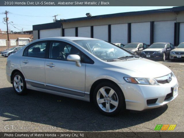 2010 Honda Civic LX-S Sedan in Alabaster Silver Metallic