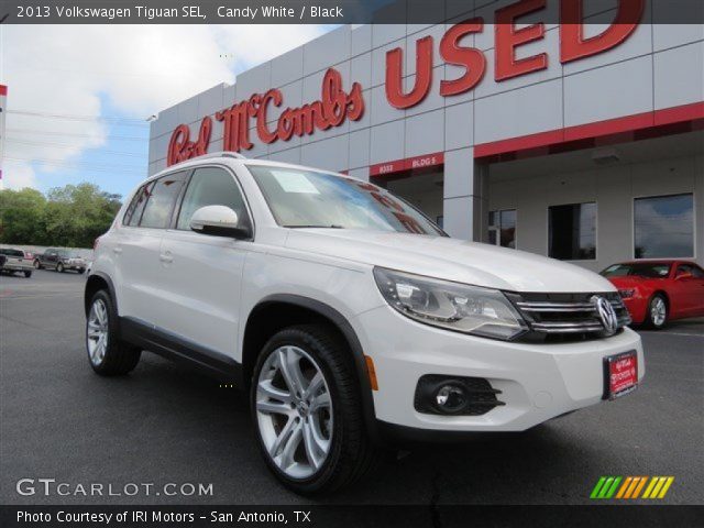 2013 Volkswagen Tiguan SEL in Candy White