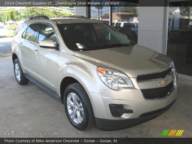 2014 Chevrolet Equinox LT in Champagne Silver Metallic