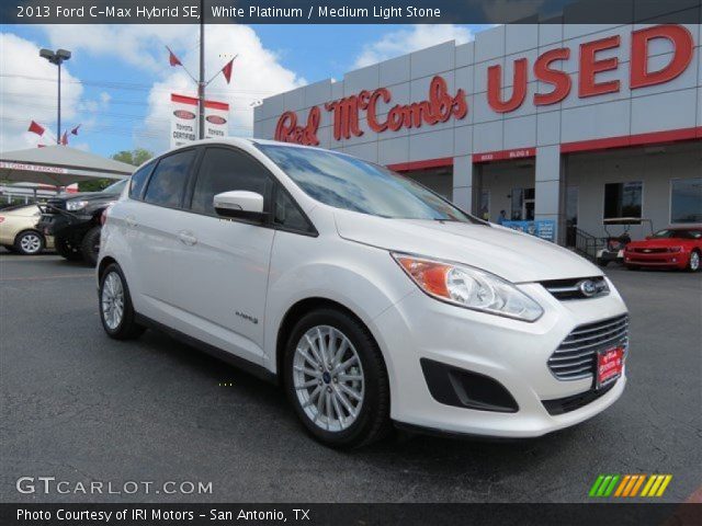 2013 Ford C-Max Hybrid SE in White Platinum