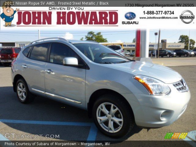 2011 Nissan Rogue SV AWD in Frosted Steel Metallic