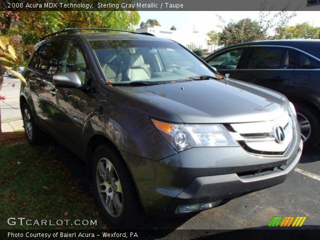 2008 Acura MDX Technology in Sterling Gray Metallic