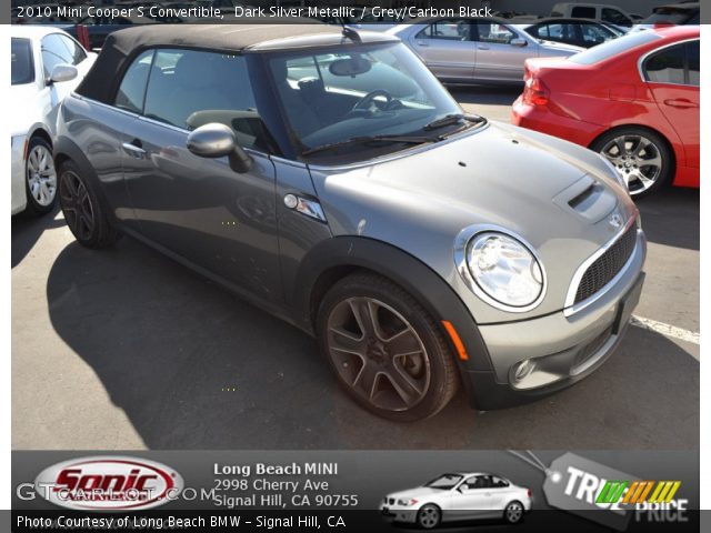 2010 Mini Cooper S Convertible in Dark Silver Metallic