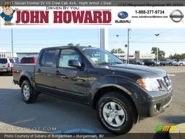 2013 Nissan Frontier SV V6 Crew Cab 4x4 in Night Armor