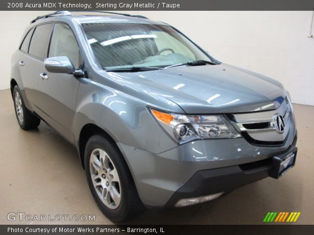 2008 Acura MDX Technology in Sterling Gray Metallic