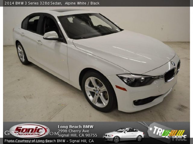 2014 BMW 3 Series 328d Sedan in Alpine White