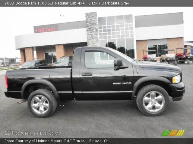 2003 Dodge Ram 1500 SLT Regular Cab 4x4 in Black