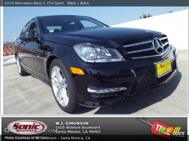 2014 Mercedes-Benz C 250 Sport in Black
