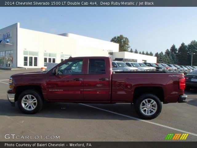 2014 Chevrolet Silverado 1500 LT Double Cab 4x4 in Deep Ruby Metallic